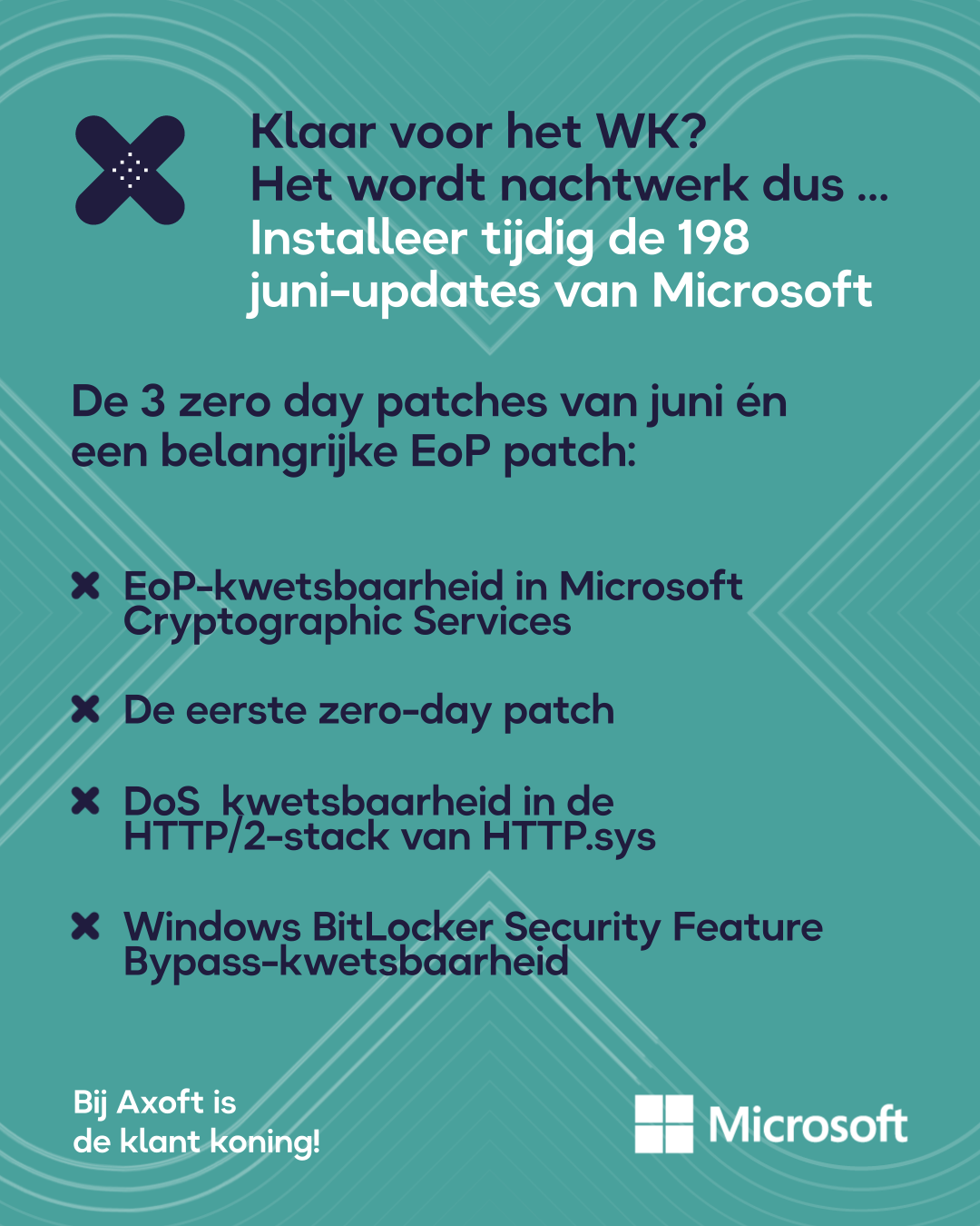 Klaar voor het WK? Het wordt nachtwerk dus… - Axoft
